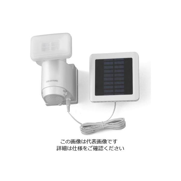 エスコ 1灯 防滴型LEDセンサーライト(ソーラー式) EA864CB-221B 1台（直送品）