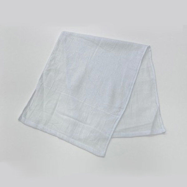日繊商工 超薄手の白タオル（１００匁＝約31g） G21107-1200 1箱（1200枚入）（直送品）