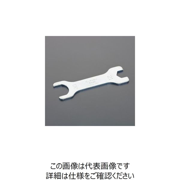 エスコ [パイプラック用]21x30mm 差込キャスター用スパナ EA976BY-651 1セット(10個)（直送品） 5,412円
