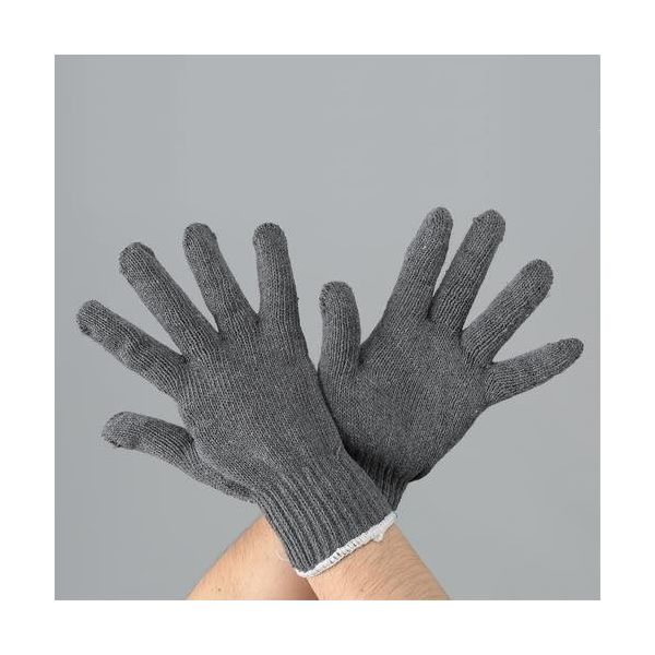 エスコ [S] 手袋(防寒インナー/ポリ・コットン) EA915GF-106 1セット(20双)（直送品）