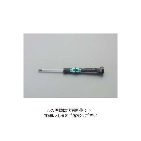 エスコ 1.3x60mm [BallーHexagon]ドライバー(精密用) EA550MF-31 1セット(5本)（直送品） 6,691円