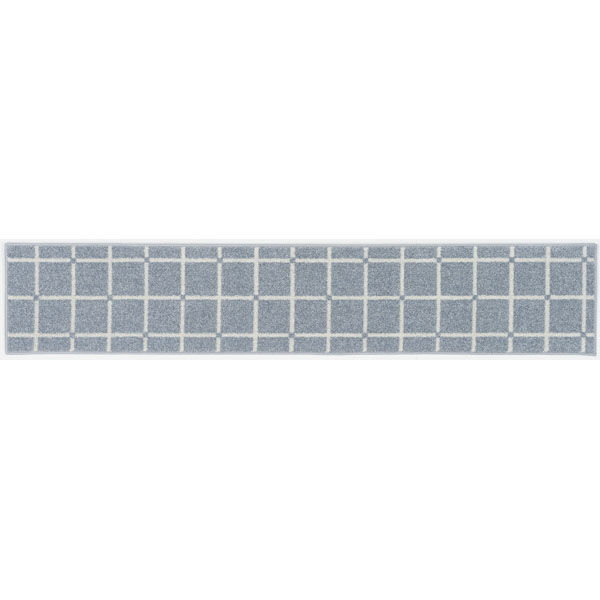 スミノエ HOMERUG カラーライン 洗える キッチンマット オセロ 450×2400mm ブルー 4549781290799 1枚（直送品）