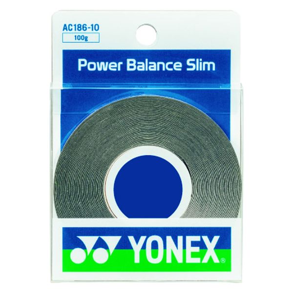 Yonex（ヨネックス) テニス ラケット用 パワーバランス スリム AC18610 シルバー(017) 1個（直送品）