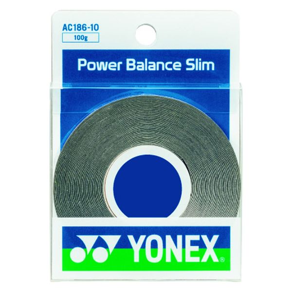 Yonex（ヨネックス) テニス ラケット用 パワーバランス スリム AC186 シルバー(017) 2個（直送品）