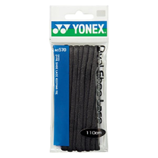 Yonex（ヨネックス) オーバルシューレース AC570 ダークグレー(144) 130 10個（直送品）