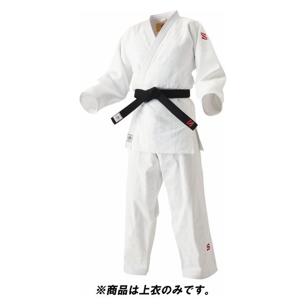 九櫻（クザクラ） 男女兼用 柔道着 白 上衣のみ IJF 全日本柔道連盟認定 JOEX 5L号（L体） 1着（直送品）