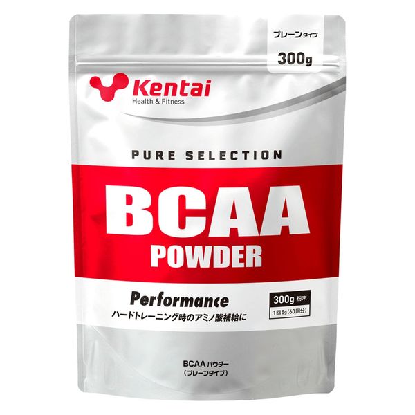 Kentai（ケンタイ） BCAAパウダー プレーンタイプ 300g K5111 1個（直送品） - アスクル