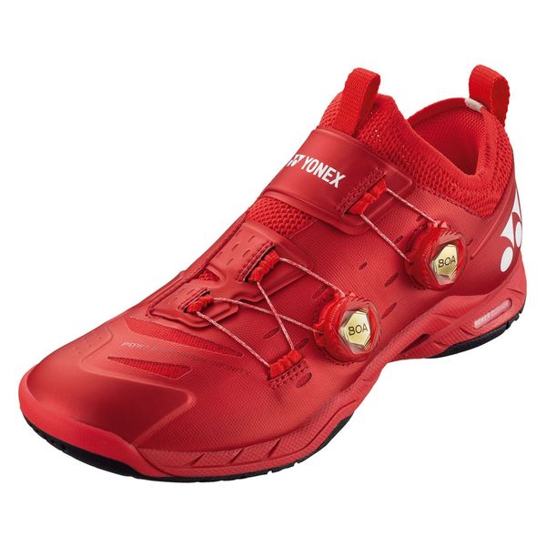 YONEX バドミントンシューズ 27.0 cm レッド ヨネックス メンズ レディース パワークッションエアラスZメン