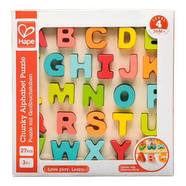 Hape アルファベットパズル E1551A 1個 - アスクル