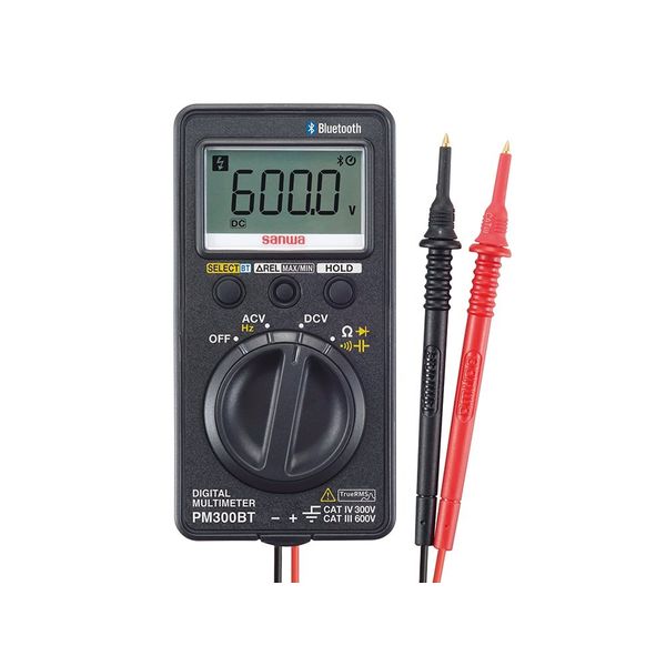 イチネンTASCO デジタルマルチメータ(CAT.IV 300V対応) TA452PL 1台（直送品）