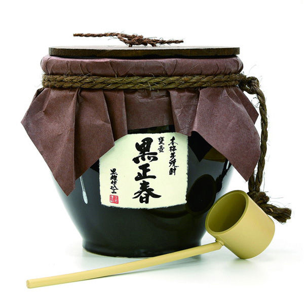お歳暮ギフト・熨斗付き】正春酒造 甕壺 黒正春 芋焼酎黒麹仕込