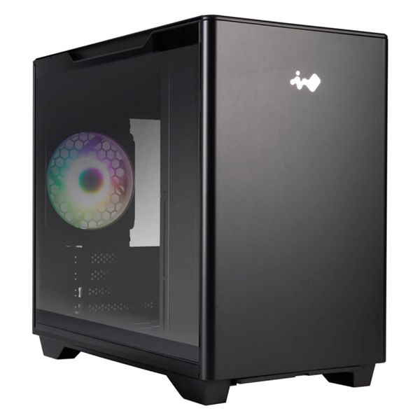 IN WIN Ａ３ミニタワーケース ＭｉｃｒｏーＡＴＸ／ＭｉｎｉーＩＴＸ マザーボード対応 IW-CS-A3BLK-1AM120S 1台（直送品） -  アスクル