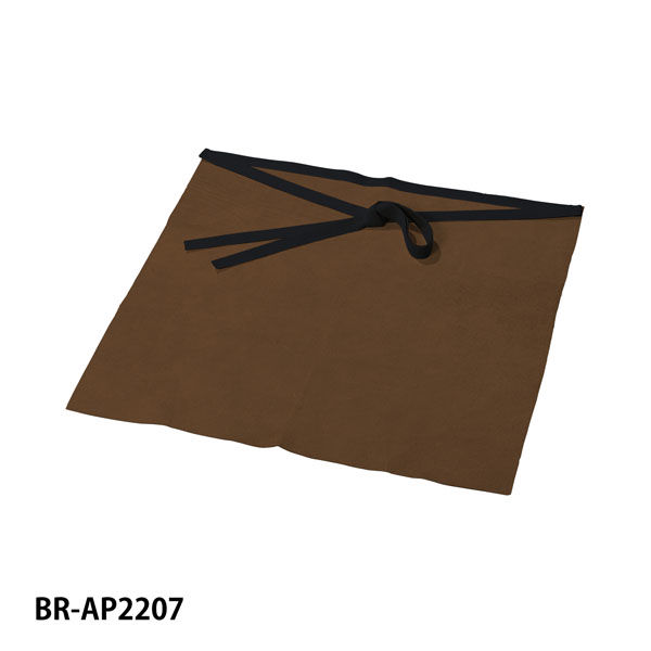 大中産業 床革腰前掛（継ぎ目あり）　茶　ＢＲーＡＰ２２０７　1枚（直送品）