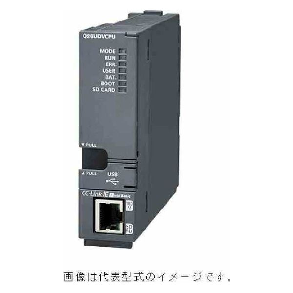 三菱電機 シーケンサ CPUユニット Q06UDVCPU 1台（直送品）