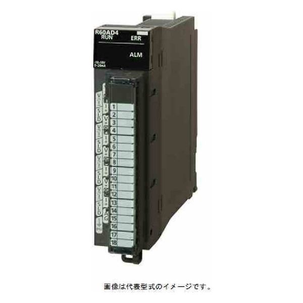 三菱電機 シーケンサ アナログーデジタル変換ユニット R60ADV8 1台（直送品）