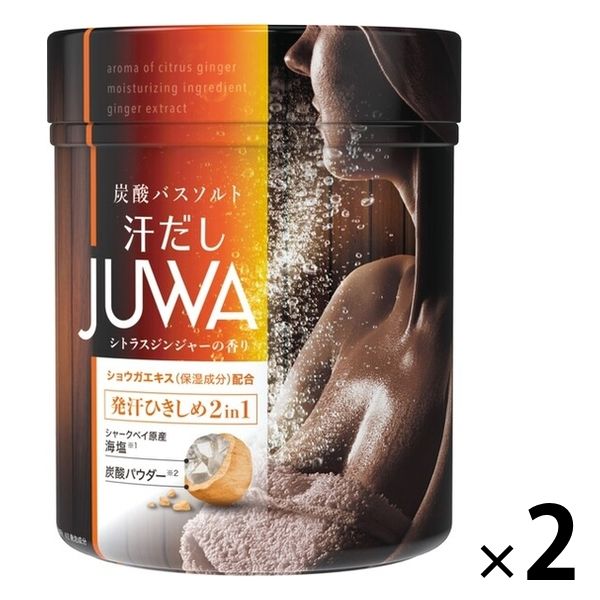 炭酸バスソルト 汗だしJUWA 白元アース - 入浴剤・バスソルト