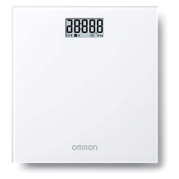 オムロン OMRON 体重計 デジタル HN-300T2-JTW ホワイト スマホ連動 iPhone アプリ Bluetooth