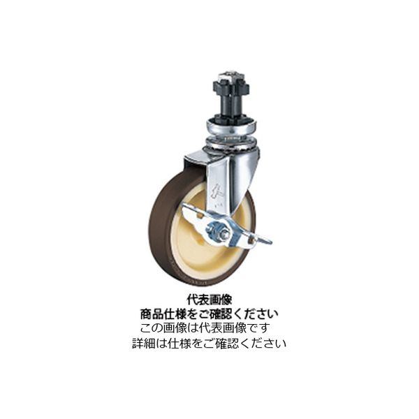 ハンマーキャスター 415EN 差込みプラグタイプ 415ENーPR125ー32(1EN) 1セット(4個)（直送品）