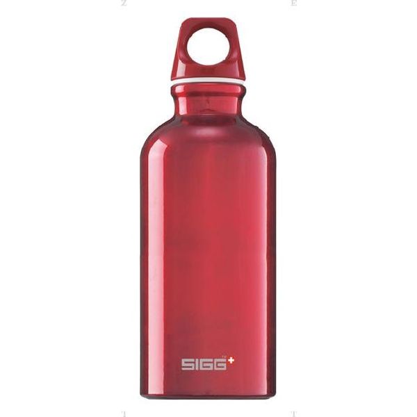 SIGG(シグ) 水筒 アルミニウム製 トラベラー 0.4L レッド 50002 1個