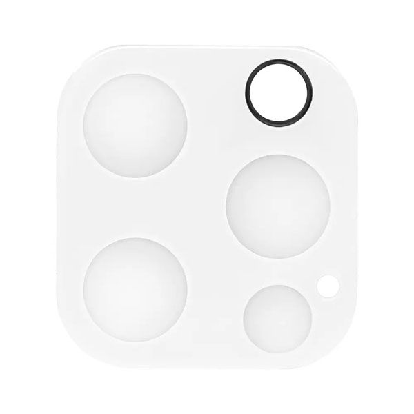 オウルテック iPhone12Pro対応カメラ部分 保護強化ガラス ホワイト OWL-CLGIC61P-WH 1個（直送品）