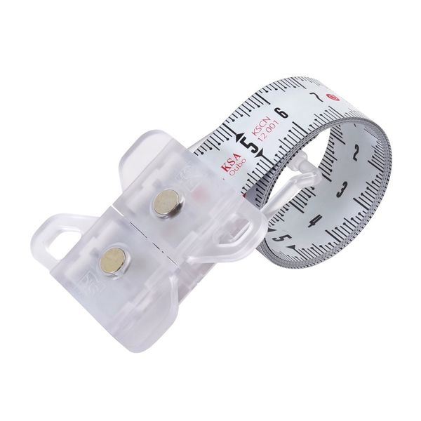 新潟精機 新潟精機(SK) スパイラルメジャー ホワイト SMTー100WH 00180505 1セット(4台)（直送品）