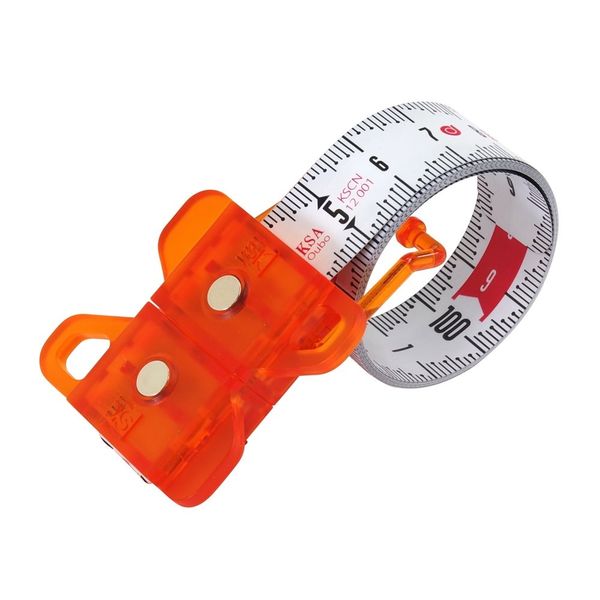 新潟精機 新潟精機(SK) スパイラルメジャー オレンジ SMTー100OR 00180503 1セット(4台)（直送品）