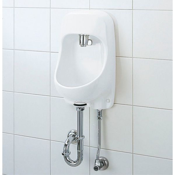 LIXIL 壁付手洗器(プッシュ式セルフストップ水栓) AWL-71UAP(P)-S/BW1 1個（直送品）