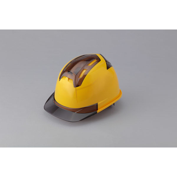 トーヨーセフティーヘルメット ヴェンティー4　厚生労働省保護帽検定合格品　頭部保護用品 396F-S/薄黄 1個（直送品）