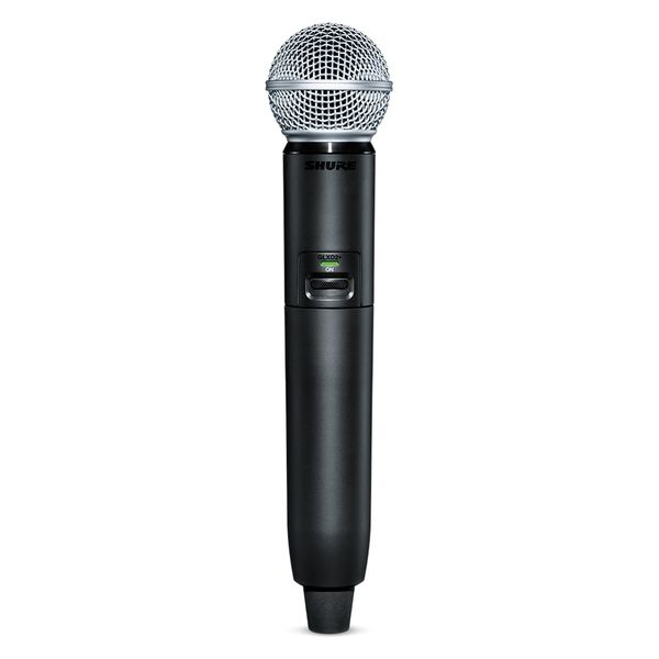 SHURE GLX-D2+ハンドヘルド型送信機 SM58マイクヘッド GLXD2+/SM58=-Z2 ...