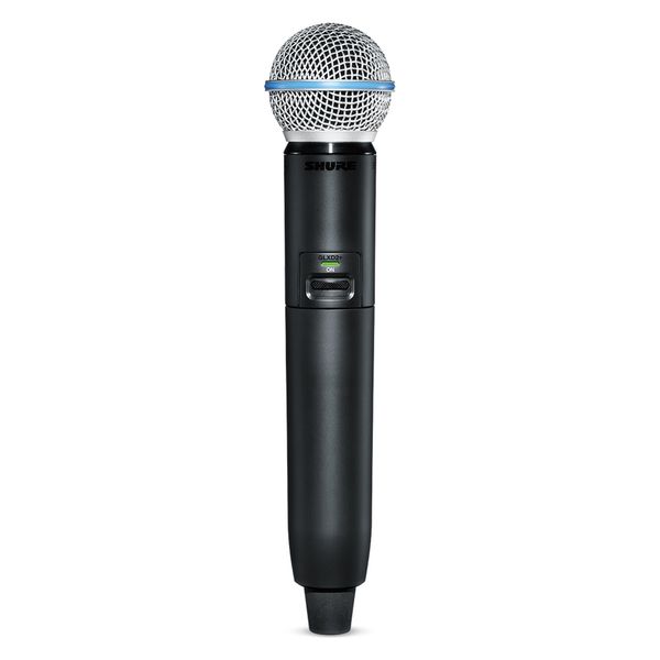 SHURE GLX-D2+ハンドヘルド型送信機 BETA 58Aマイクヘッド GLXD2+/B58