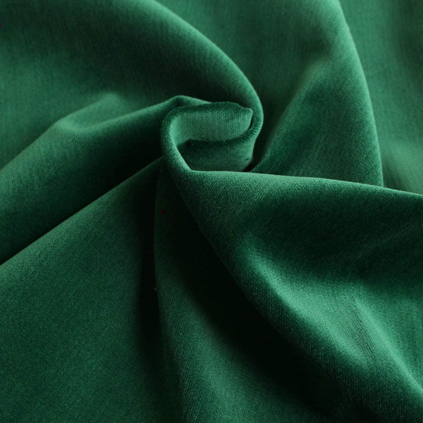 NBK 別珍 ベッチン 綿ビロード 全7色 巾90cm×3m切売カット 緑 EBI9900-23-3M（直送品）