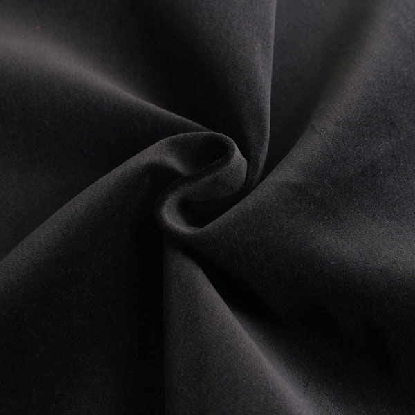日本紐釦貿易(Nippon Chuko) NBK 別珍 ベッチン 綿ビロード 巾90cm×3m切売カット 黒 EBI9900-29-3M（直送品）