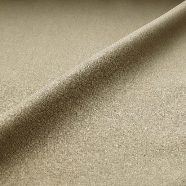 日本紐釦貿易 綿麻キャンバス オリーブ 1mカット HCL6001-G-1M　巾約110cm×1mカット（直送品）