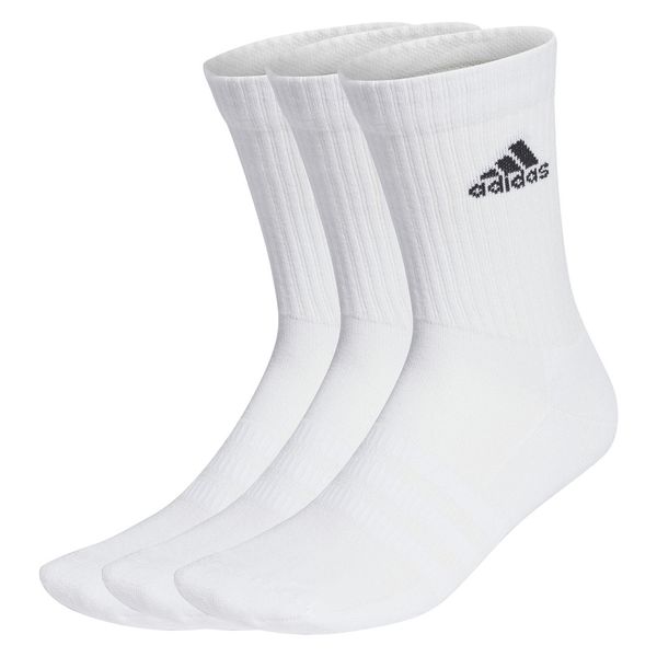 adidas(アディダス) 靴下 クッション クルーソックス 3足組 L