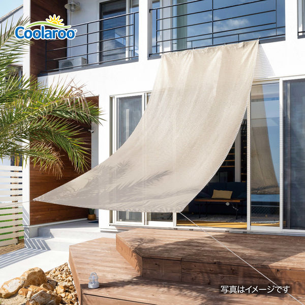タカショー クールシェード エアー グレー 1.8X4m CLS-40GYA 1枚