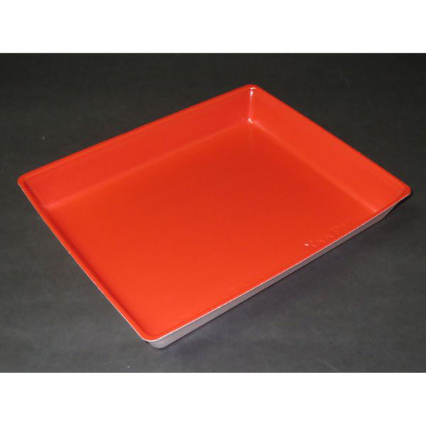 汎用トレー グルメdeディッシュ26-21 赤 450枚(25枚×18) 00708742 1ケース(450枚入(25枚×18袋))（直送品）