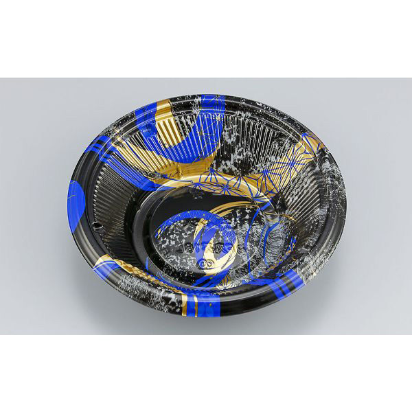 どんぶり容器　BF丸丼18L　陶輪青本体　900枚(50枚×18) 0145218044325　シーピー化成（直送品）