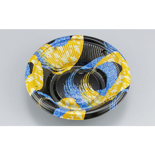 どんぶり容器　BF丸丼18L　舞筆青本体　900枚(50枚×18) 0145218044725　シーピー化成（直送品）