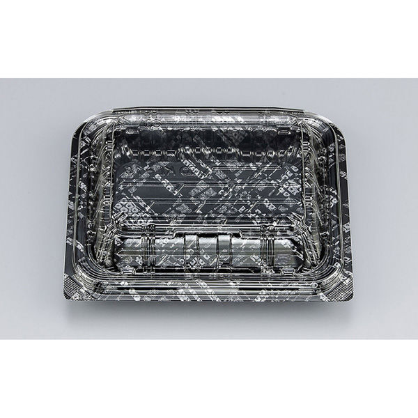 フードパック KL-10 モダン黒(N)　1200枚(50枚×24) 0188010004810　シーピー化成（直送品）