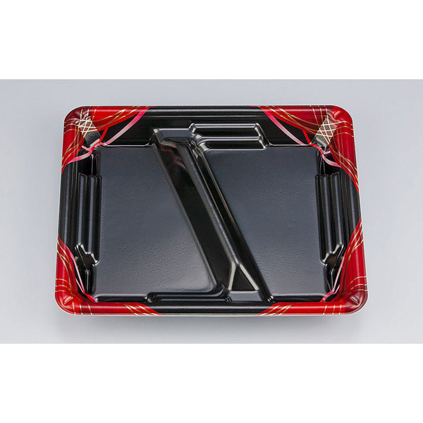 弁当容器 TN味来7S-2 あやな赤本体　600枚(50枚×12) 025080752A455　シーピー化成（直送品）