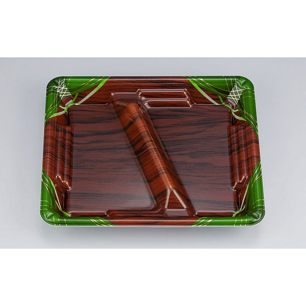 弁当容器 TN味来7S-2 あやな緑本体　600枚(50枚×12) 025080752A445　シーピー化成（直送品）