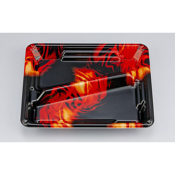 弁当容器 TN味来8S-1 フラム本体　600枚(50枚×12) 025080851A435　シーピー化成（直送品）