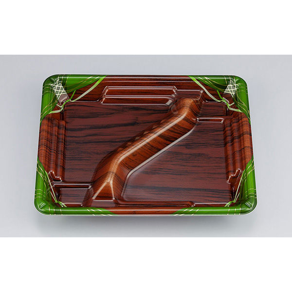 弁当容器 TN味来8S-2 あやな緑本体　600枚(50枚×12) 025080852A445　シーピー化成（直送品）