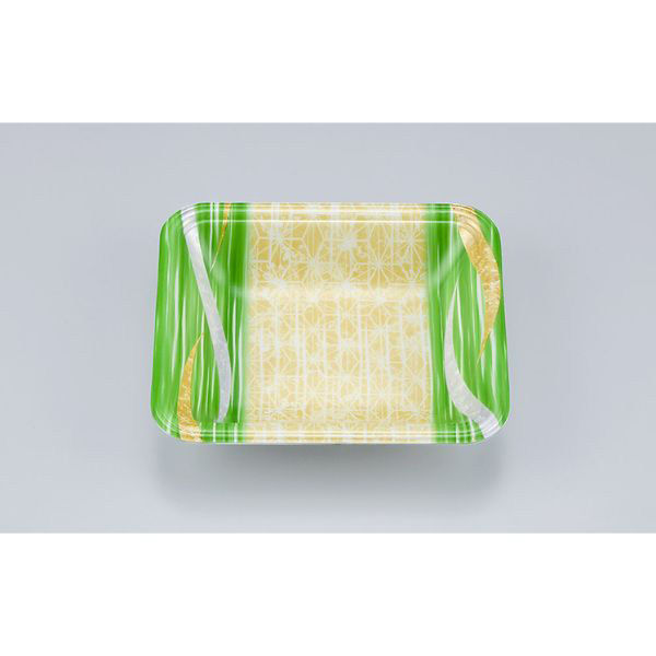 汎用トレー 新LF13-30 滝川緑　2400枚(100枚×24) 0550613308750　シーピー化成（直送品）