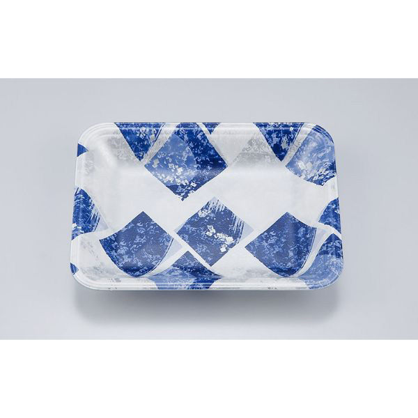 汎用トレー 新LJ14-25 氷角紺　2000枚(100枚×20) 0551014258490　シーピー化成（直送品）