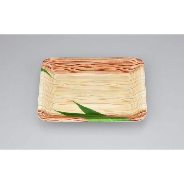 汎用トレー 新LL15-25 笹木目　1600枚(100枚×16) 0551215251470　シーピー化成（直送品）