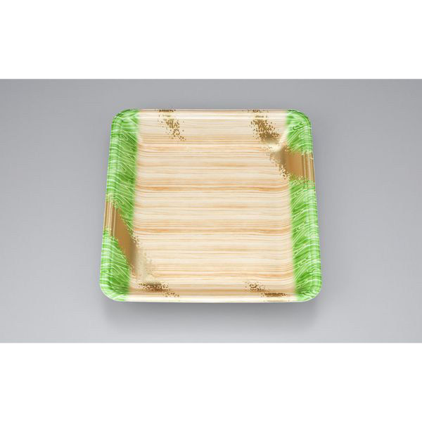 汎用トレー 新LL22-30 浜唄緑　1200枚(100枚×12) 0551222302340　シーピー化成（直送品）