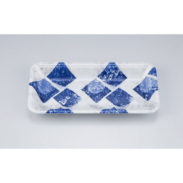 汎用トレー 新LQ12-25 氷角紺　1500枚(100枚×15) 0551712258490　シーピー化成（直送品）