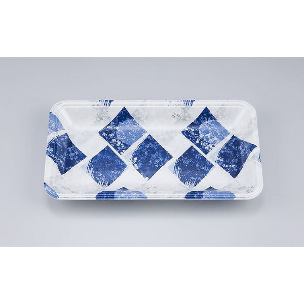 汎用トレー 新LQ14-25 氷角紺　1500枚(100枚×15) 0551714258490　シーピー化成（直送品）