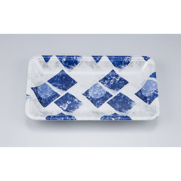 汎用トレー 新LQ15-25 氷角紺　1200枚(100枚×12) 0551715258490　シーピー化成（直送品）